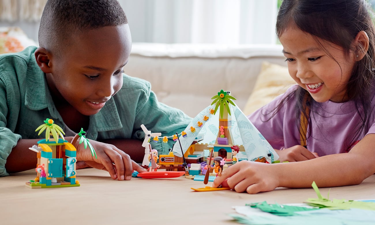 klocki lego friends namiot