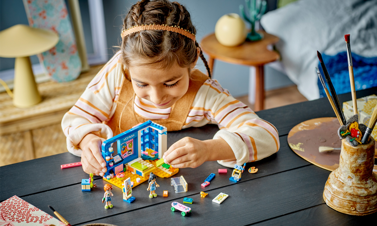 zabawa klockami lego