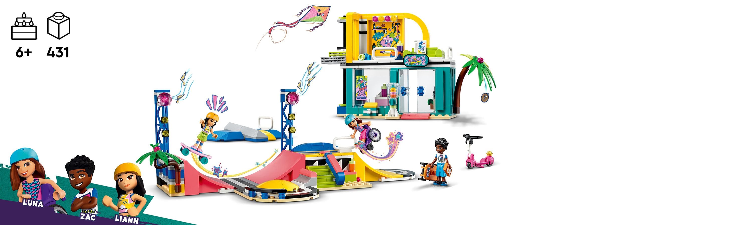 とご Amazon.co.jp: レゴ(LEGO) フレンズ スケートパーク 41751