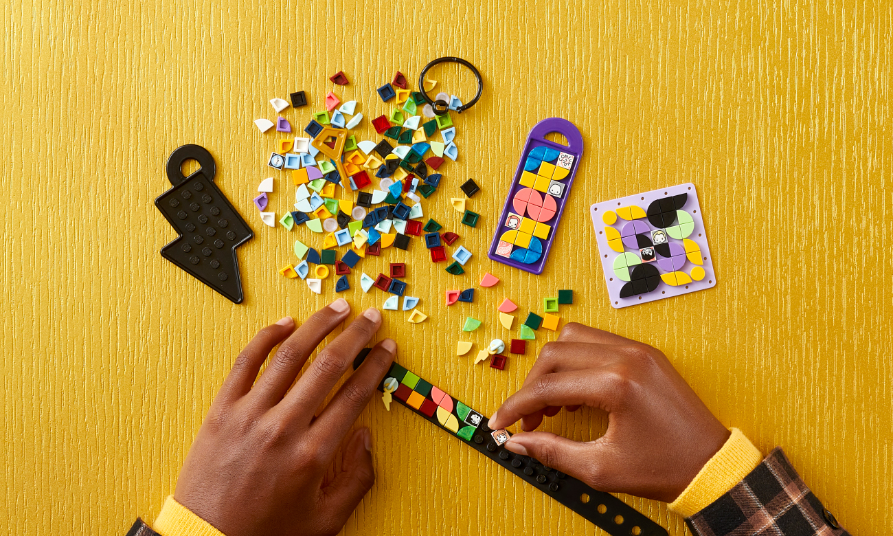 ramka na zdjęcia z klocków lego