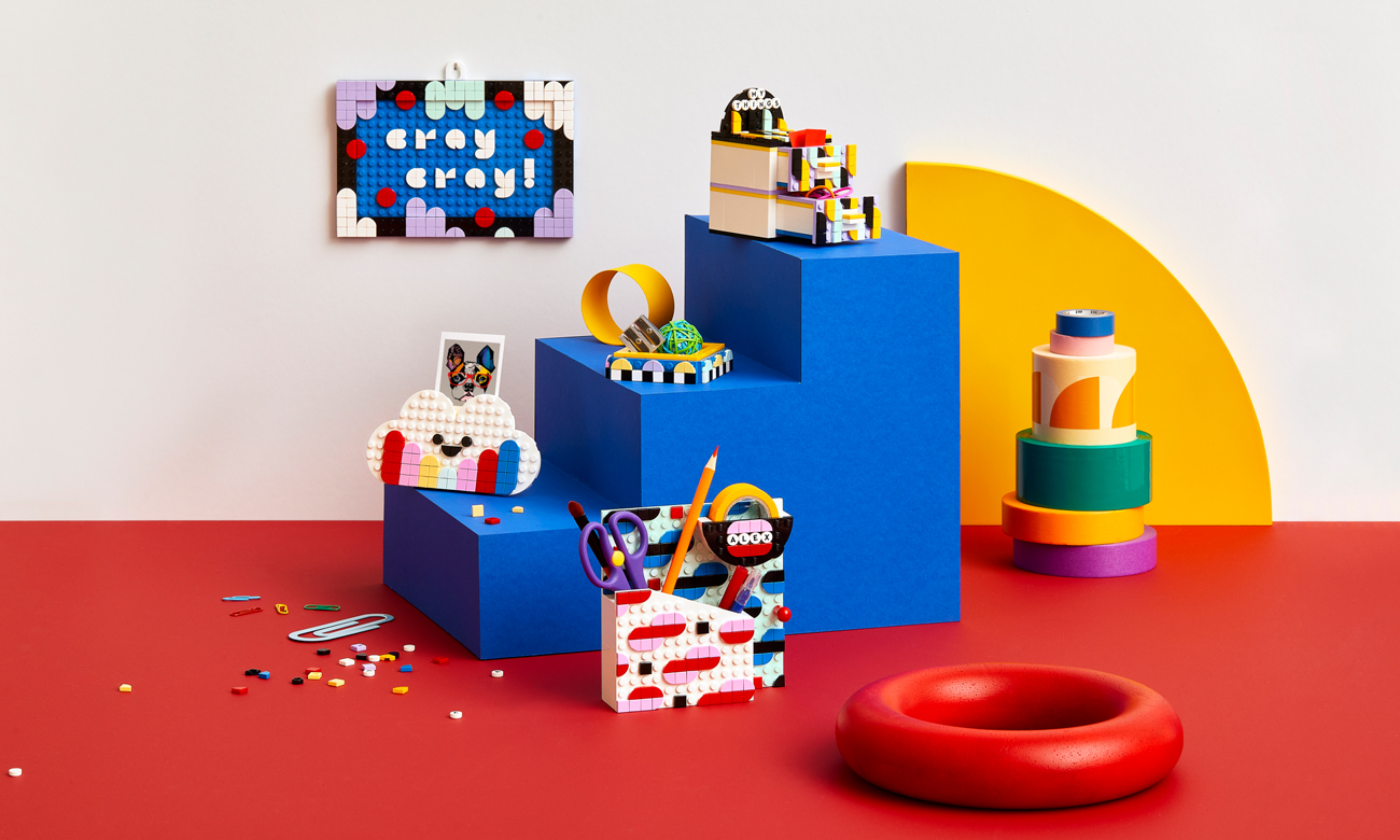 duży zestaw lego dots