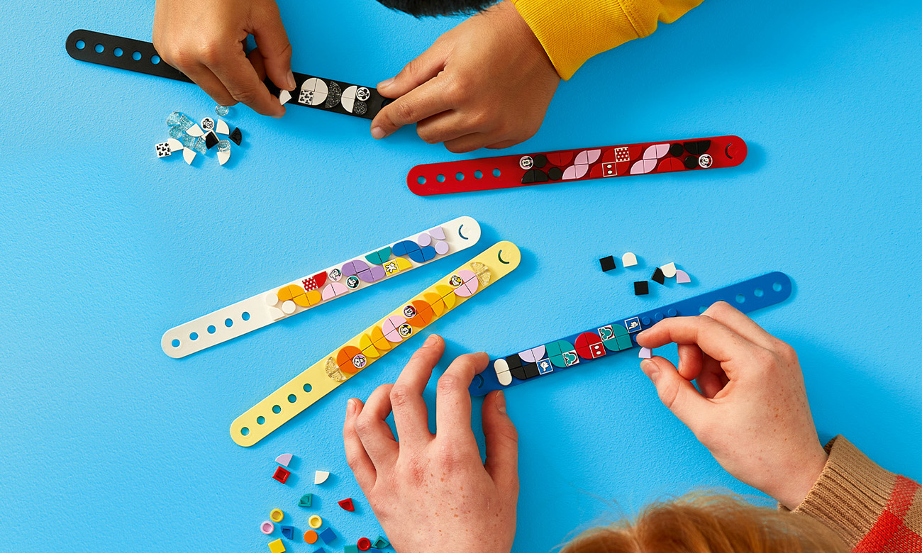 bransoletki z klocków lego