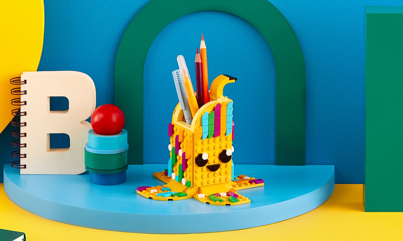 LEGO DOTS Uroczy banan - pojemnik na długopisy