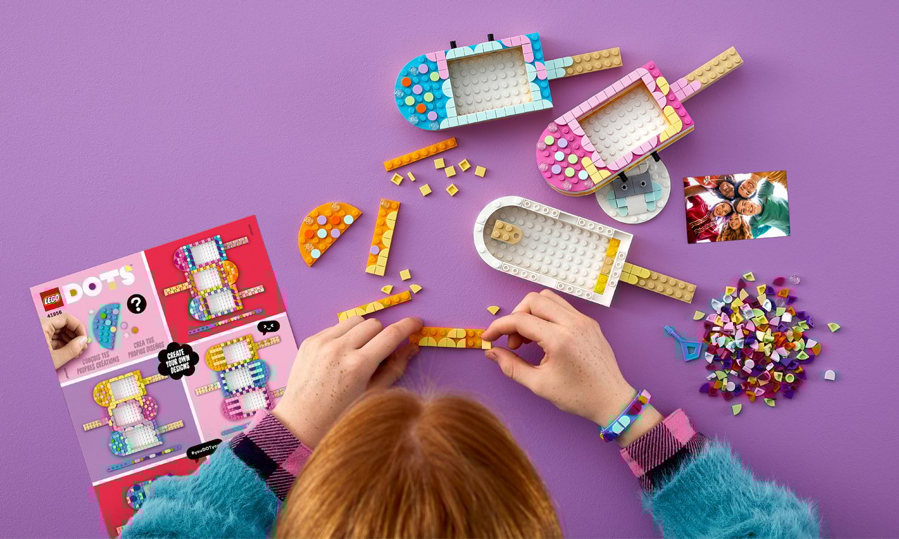 ramki na zdjęcia z klocków lego