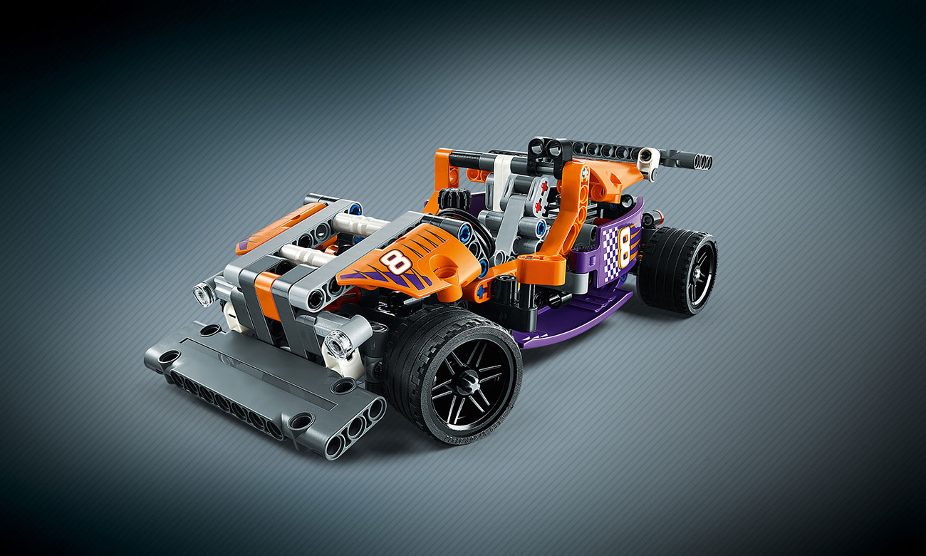lego technic wyścigówka torowa