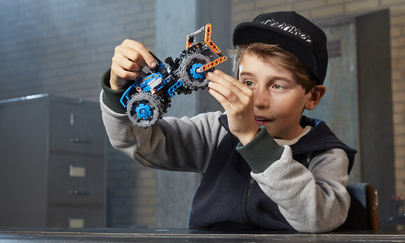 lego spychacz