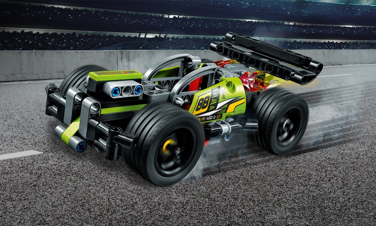 LEGO® Technic Żółta wyścigówka