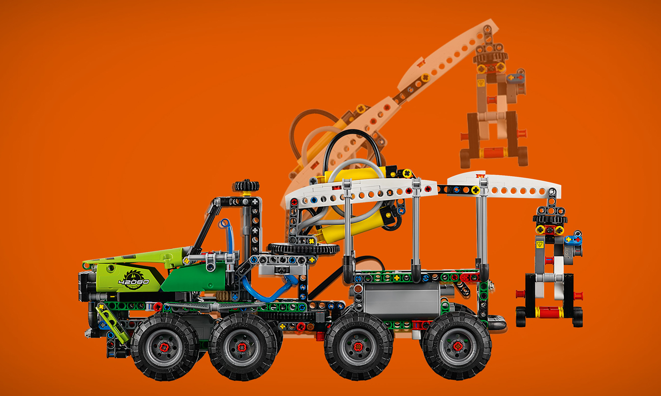 lego technic model koparki