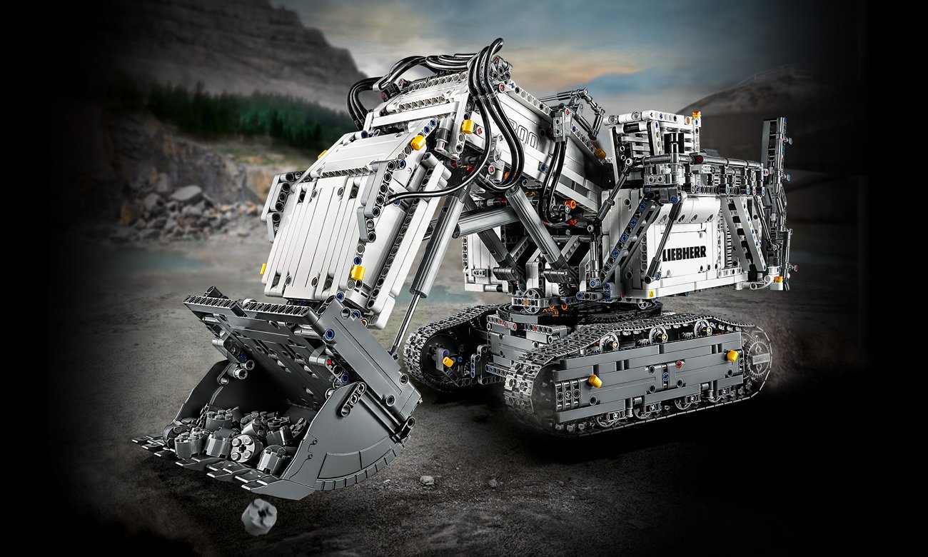 LEGO Technic Koparka Liebherr R 9800