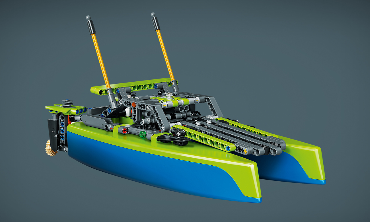 wyścigówka lego