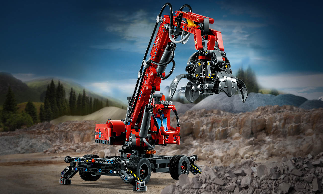 LEGO Technic Dźwig z chwytakiem 42144