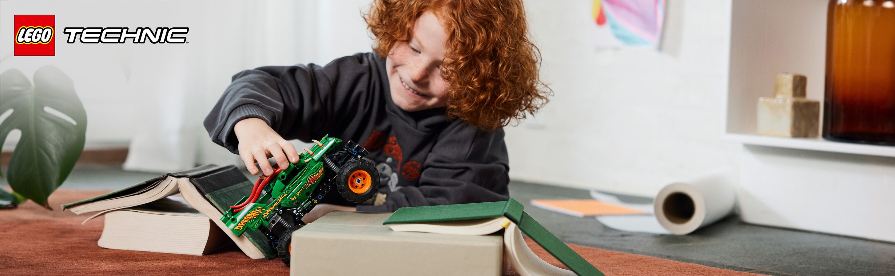 Zabawny model dla fanów monster trucków