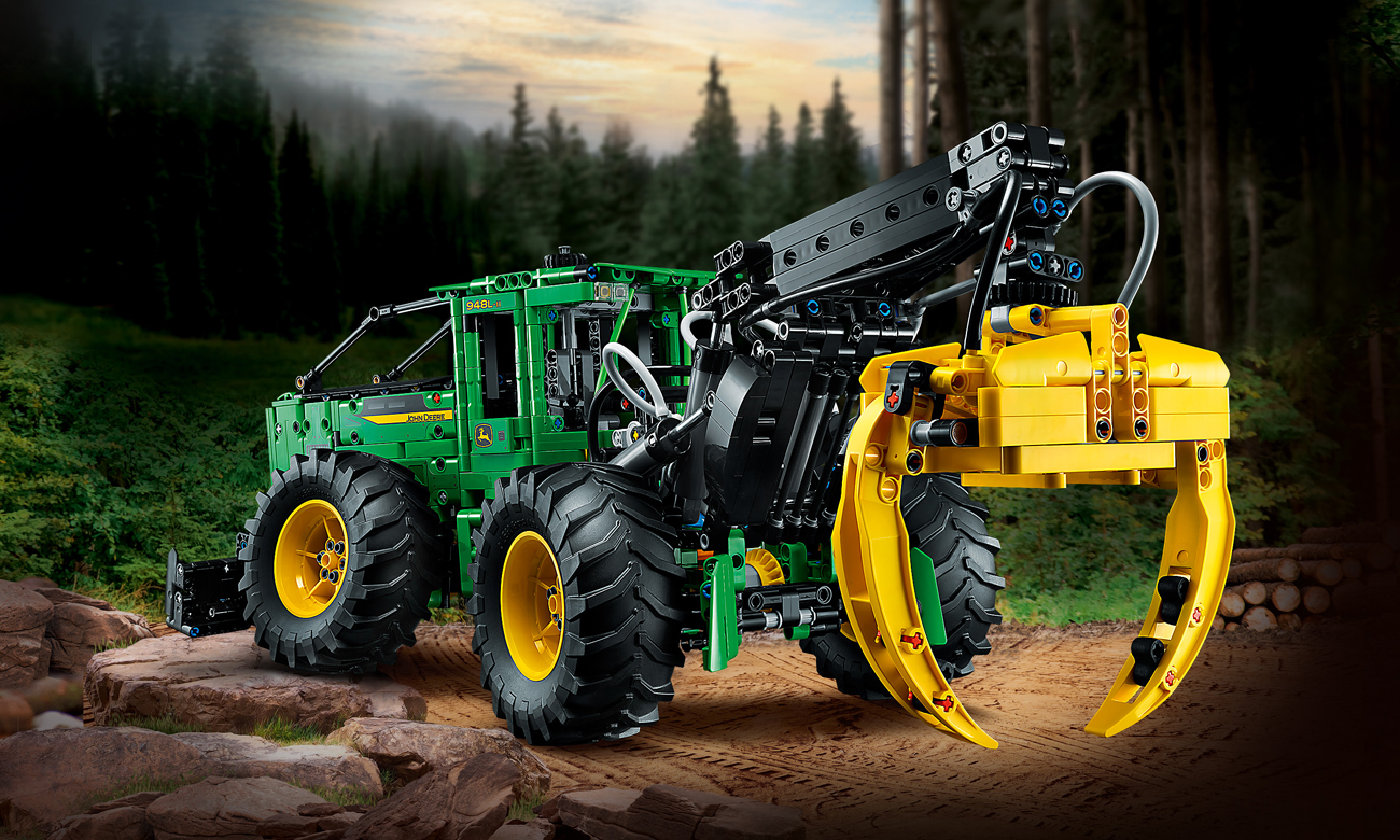 LEGO Technic Ciągnik zrywkowy John Deere V29