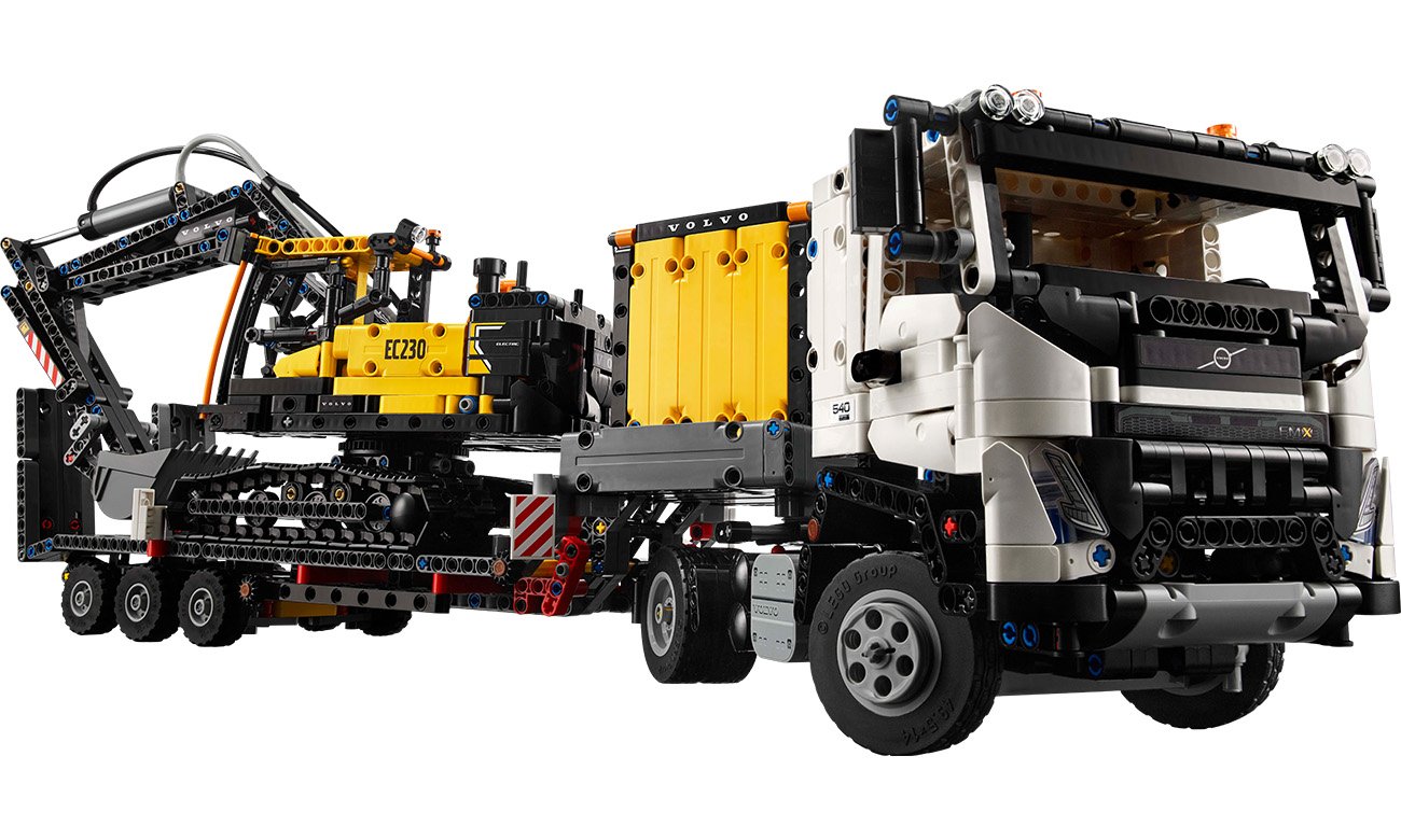 LEGO Technic 42175 Volvo FMX LKW mit EC230 Electric Raupenbagger