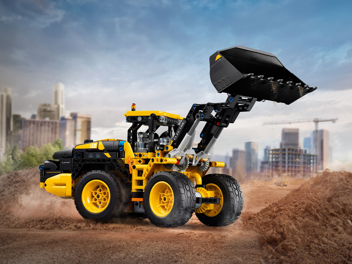 LEGO Technic 42209 Ładowarka kołowa Volvo L120 electric
