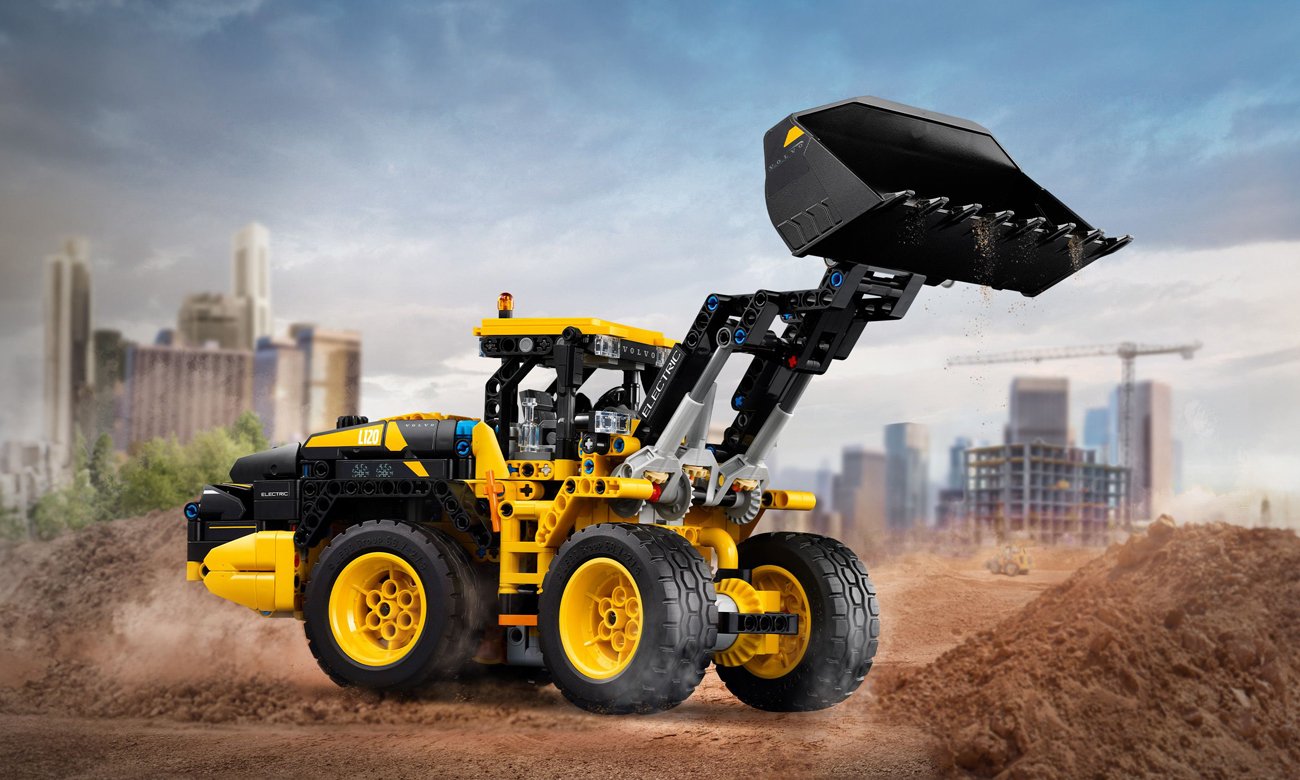LEGO Technic 42209 Ładowarka kołowa Volvo L120 electric