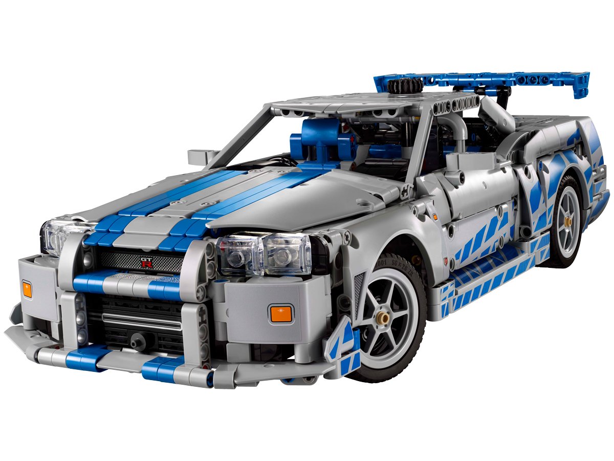 LEGO Technic 42210 Samochód Nissan Skyline GT-R (r34) z filmu