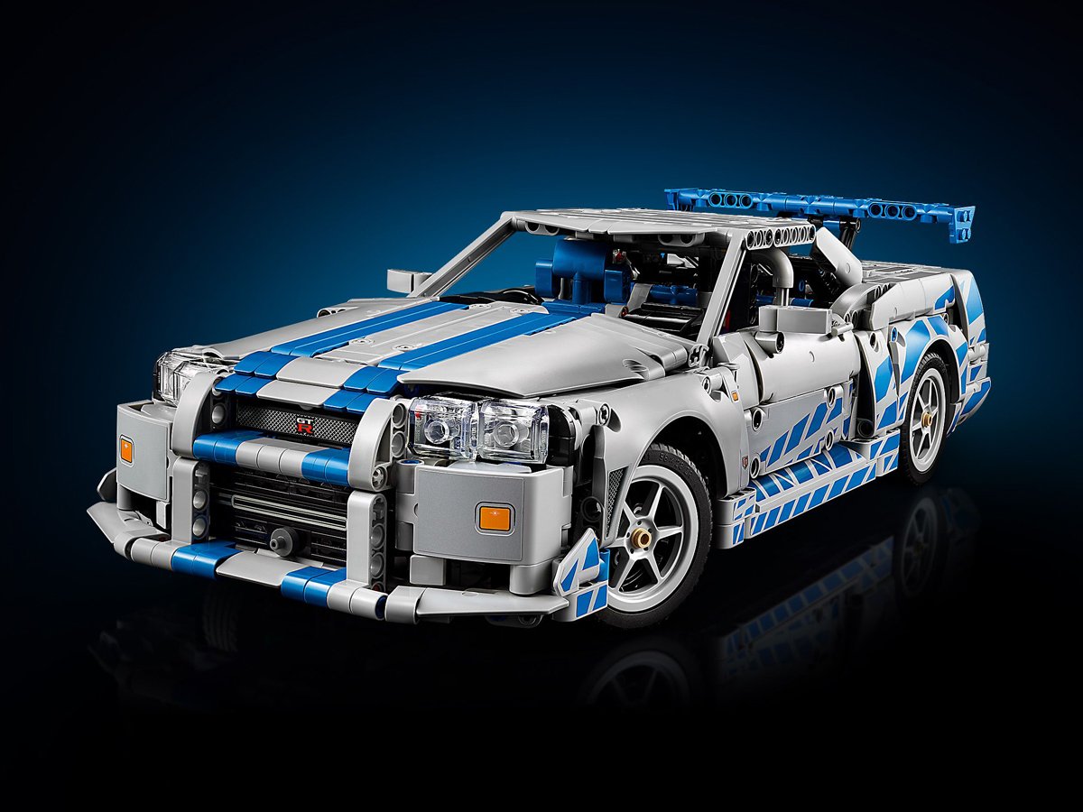 LEGO Technic 42210 Samochód Nissan Skyline GT-R (r34) z filmu