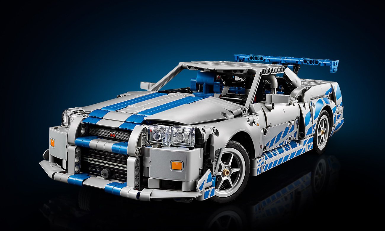 LEGO Technic 42210 Samochód Nissan Skyline GT-R (r34) z filmu
