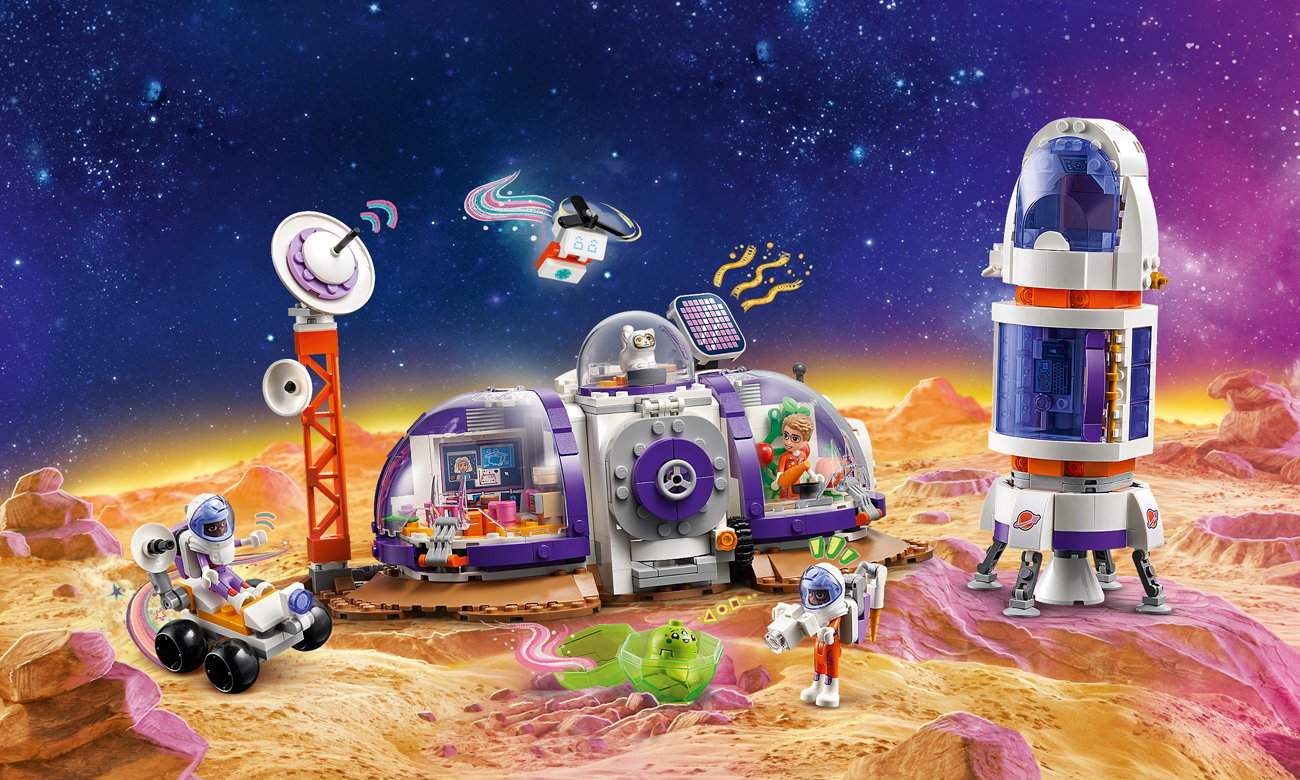 LEGO Friends Raumstation und Rakete