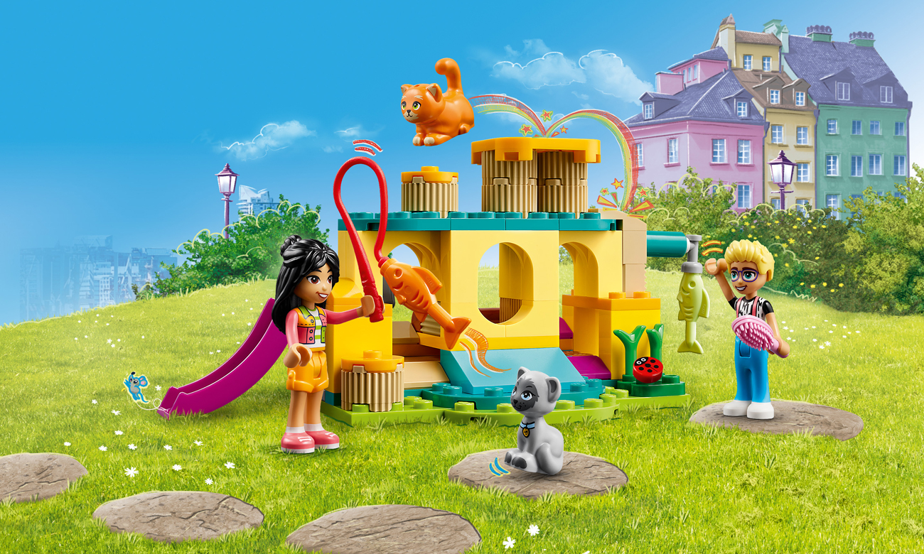 LEGO Friends Przygoda na kocim placu zabaw