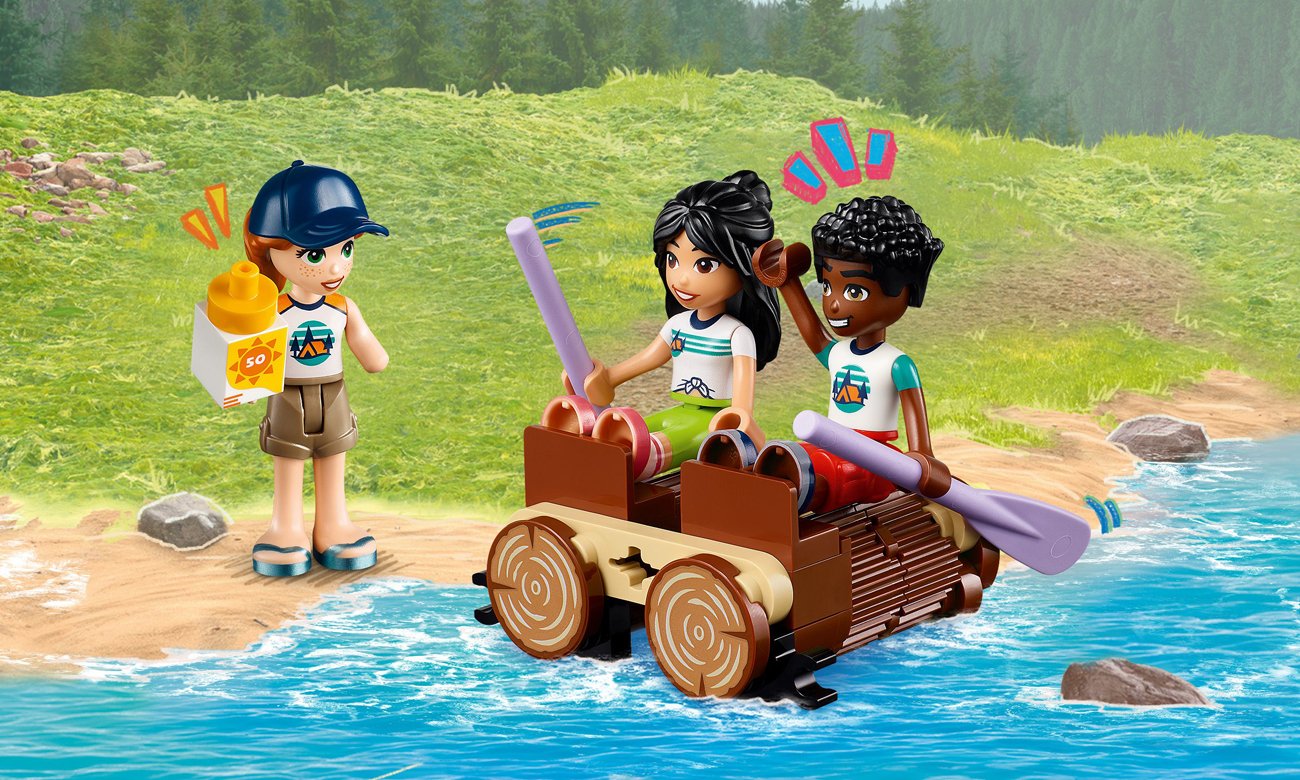 LEGO Friends 42626 Abenteuercamp mit Kayak