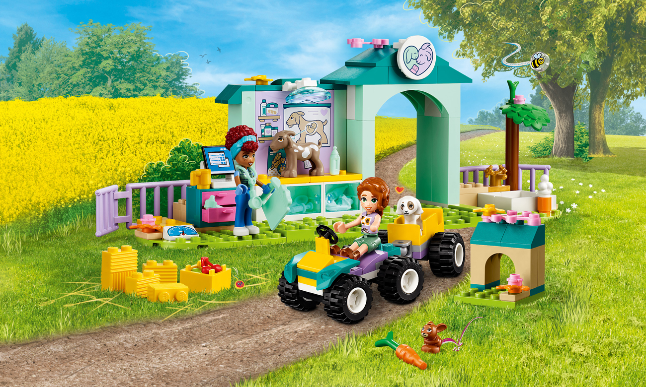 LEGO Friends Lecznica dla zwierząt gospodarczych