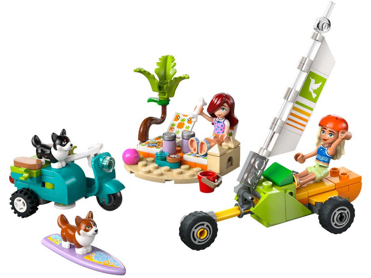 LEGO Friends 42641 Strandabenteuer mit Hunden