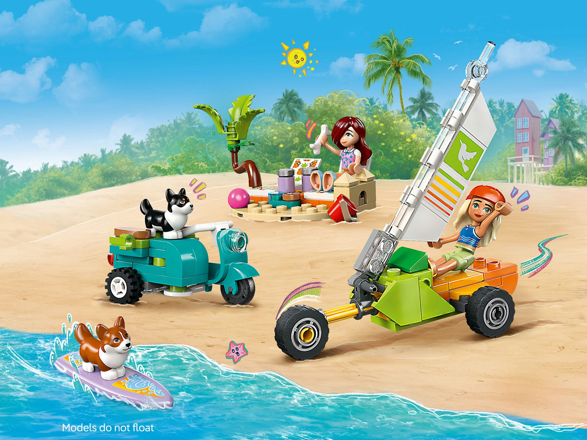 LEGO Friends 42641 Strandabenteuer mit Hunden