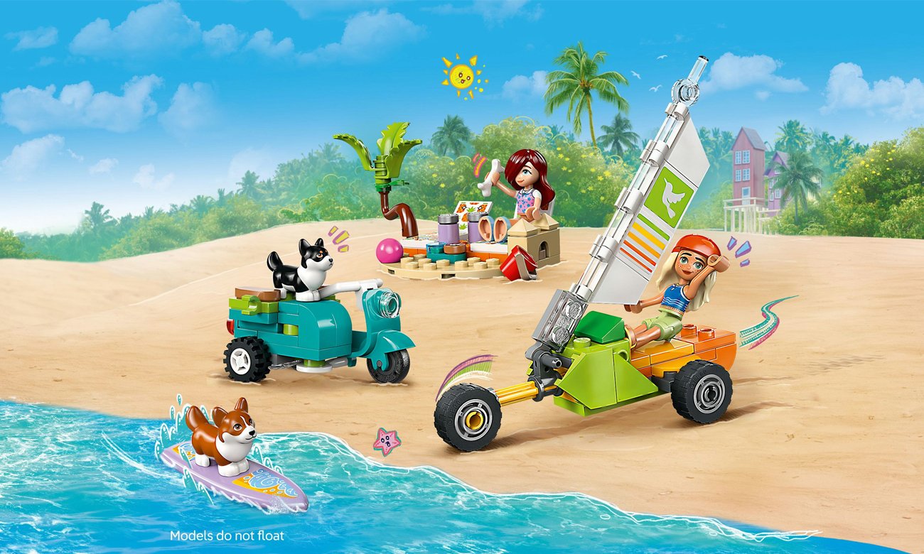 LEGO Friends 42641 Strandabenteuer mit Hunden