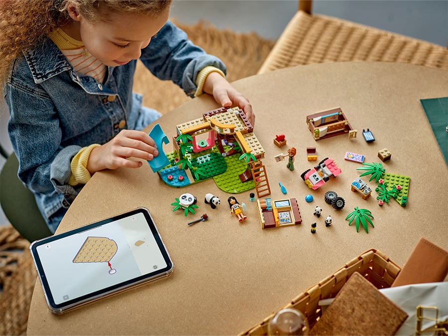 LEGO Friends Opieka nad pandami w rezerwacie 42648 składanie z aplikacją