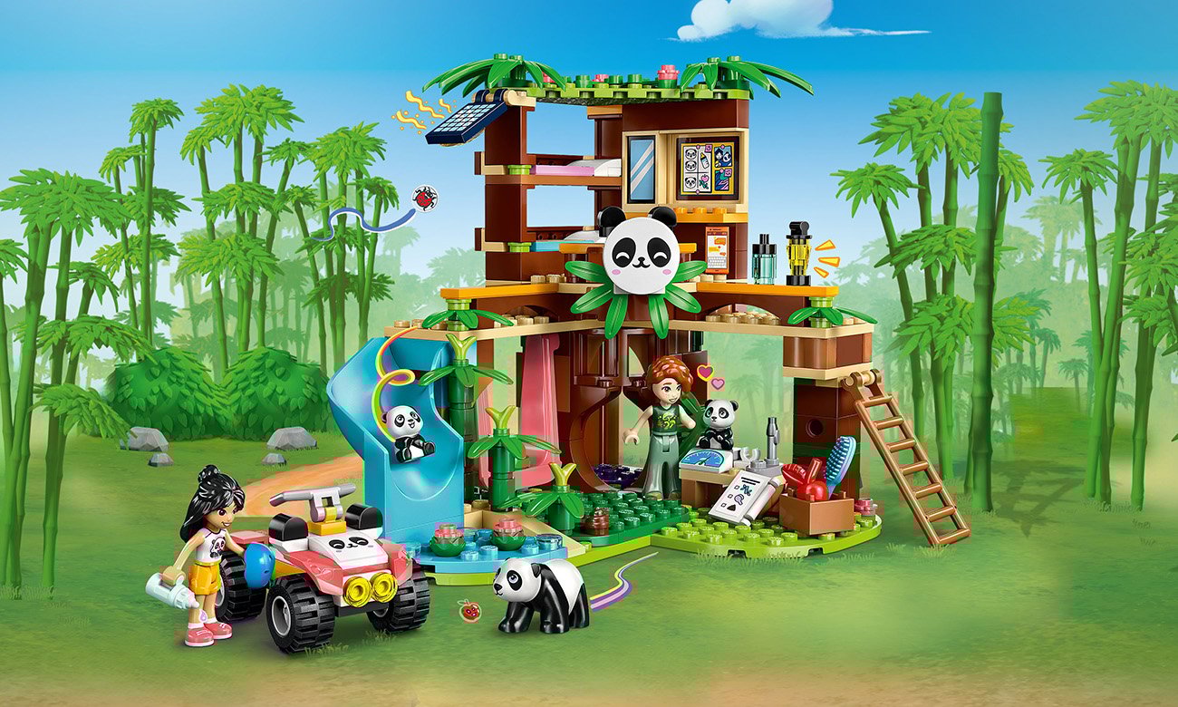 LEGO Friends Opieka nad pandami w rezerwacie 42648