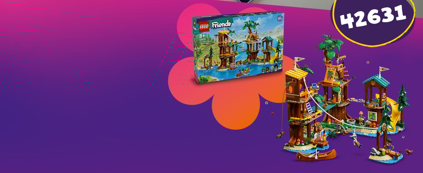 Domek na drzewie na obozie kempingowym