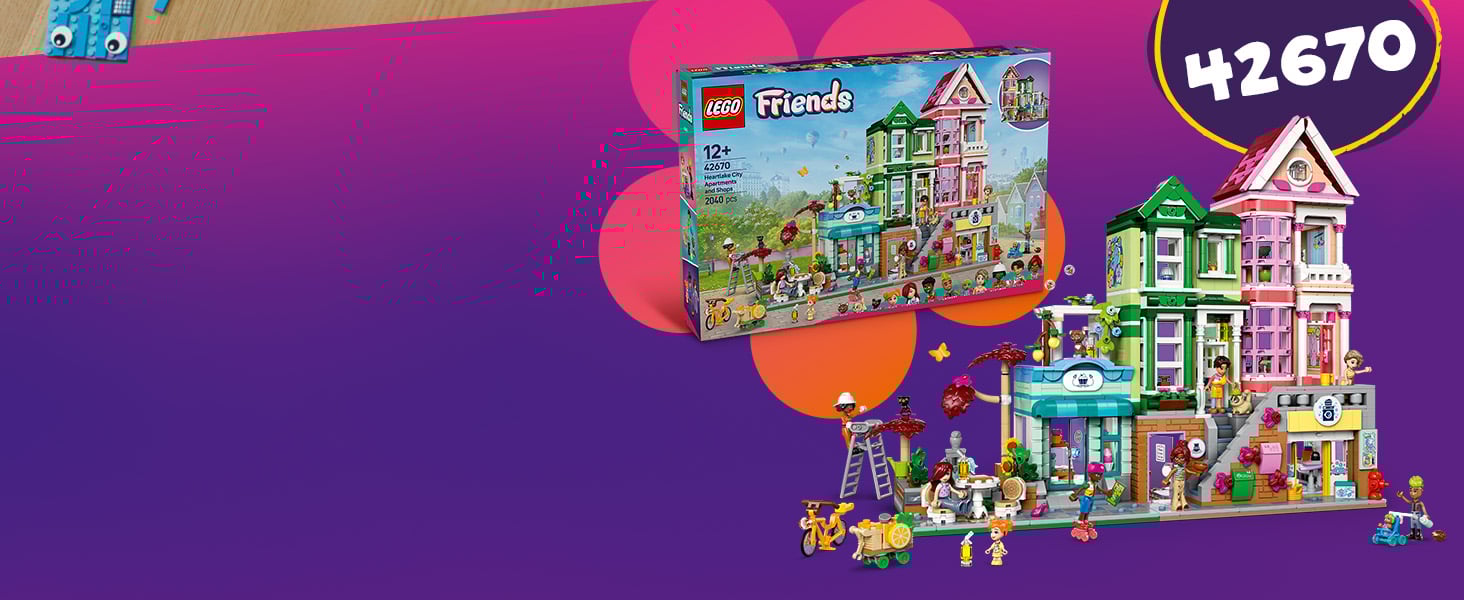 Mieszkania i sklepy w mieście Heartlake