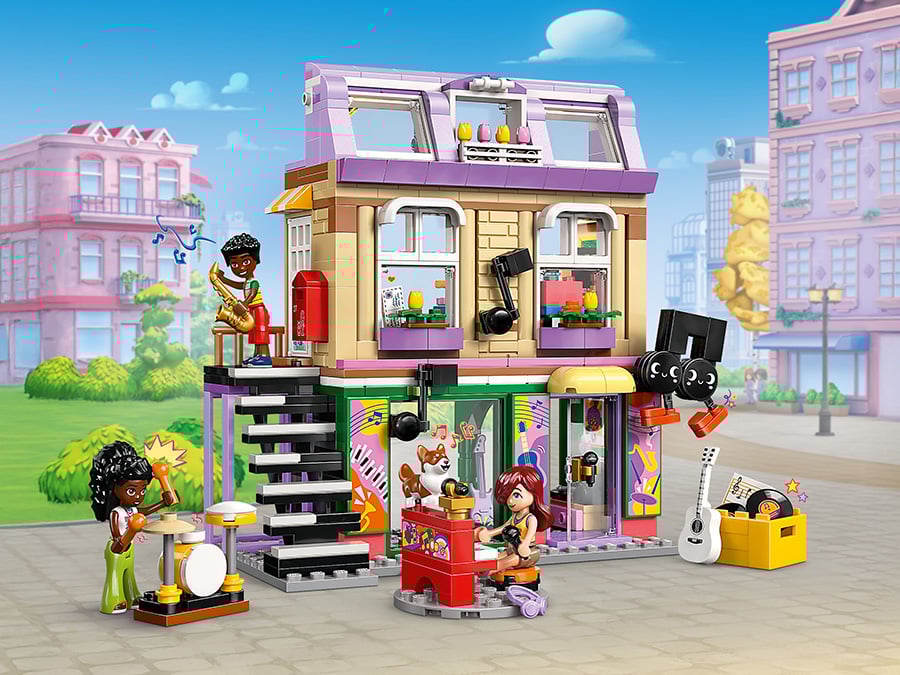 LEGO Friends Sklep muzyczny i mieszkanie 42653
