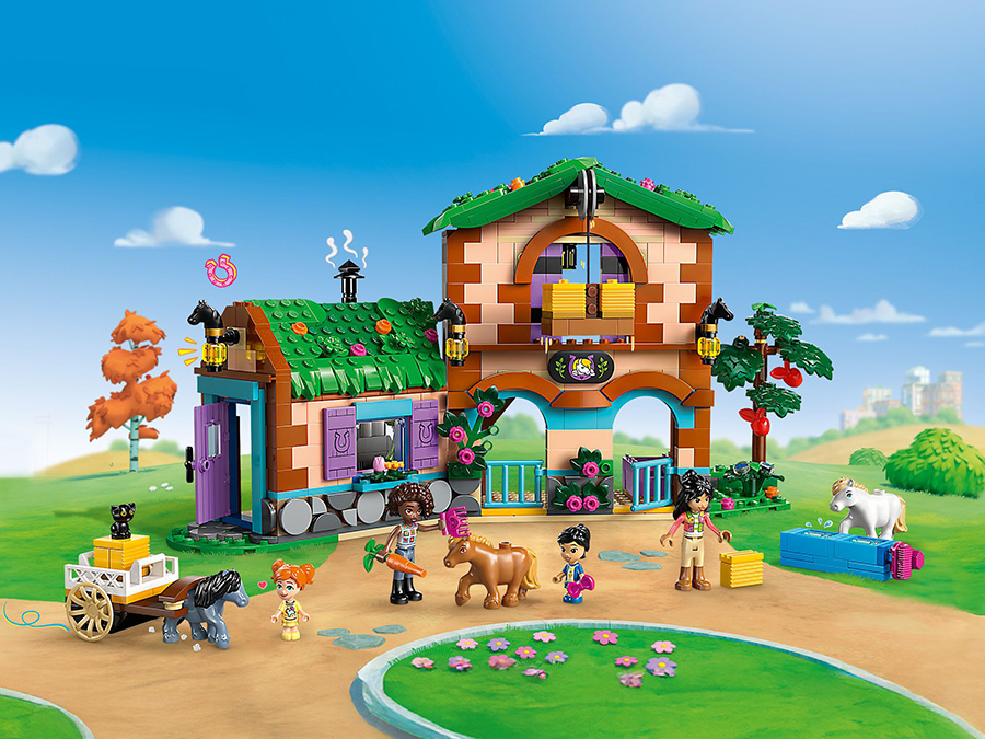 LEGO Friends Ranczo kucyków i stajnia 42654