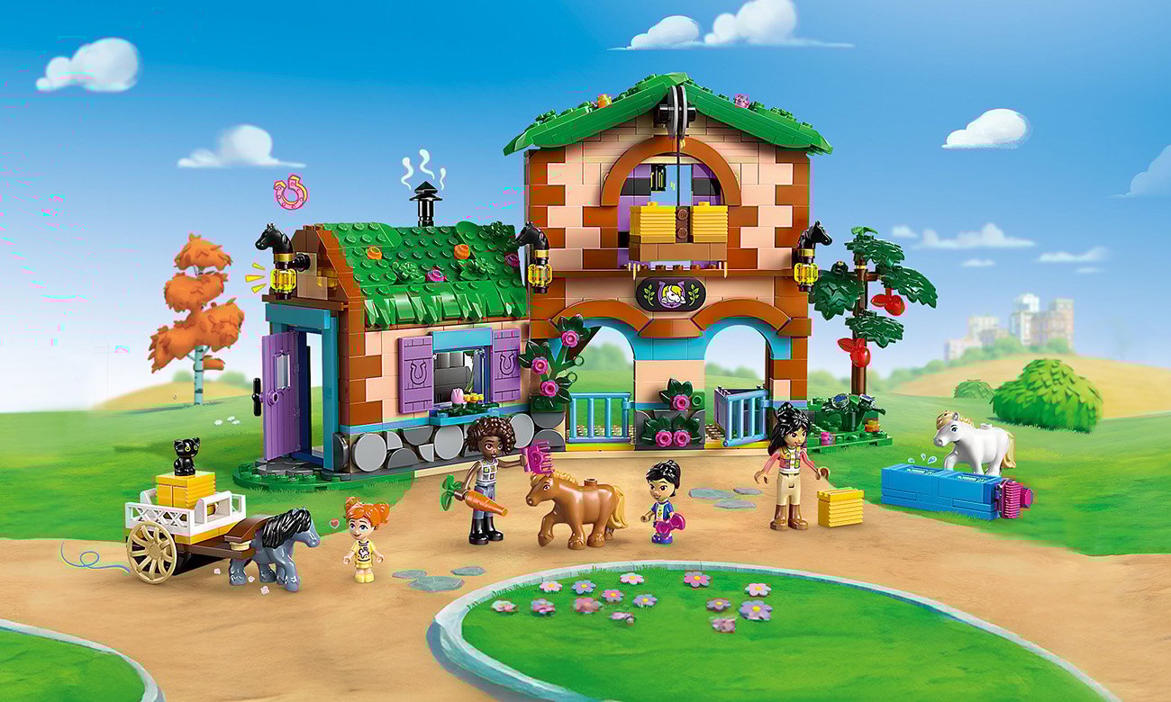 LEGO Friends Ranczo kucyków i stajnia 42654