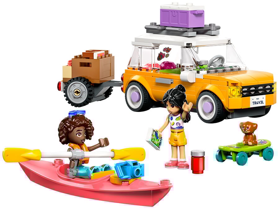 LEGO Friends Samochodowa wycieczka przyjaciółek 42659 zawartość zestawu