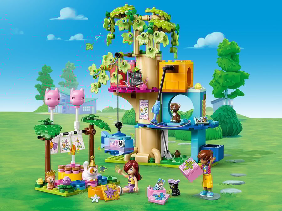LEGO Friends Kocie przyjęcie urodzinowe i domek na drzewie 42666