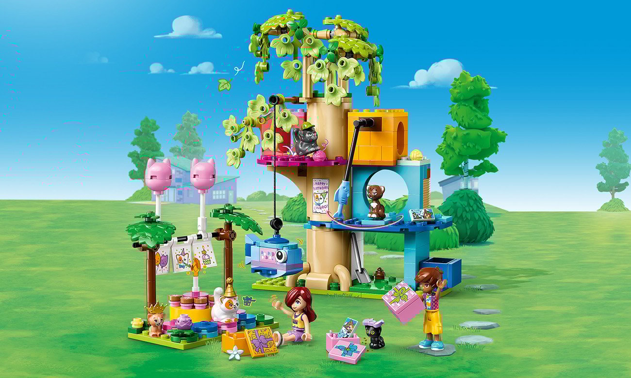 LEGO Friends Kocie przyjęcie urodzinowe i domek na drzewie 42666