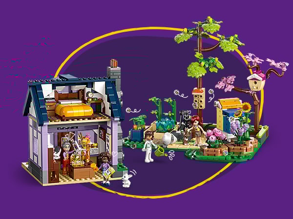 Dwupoziomowy dom z ogrodem