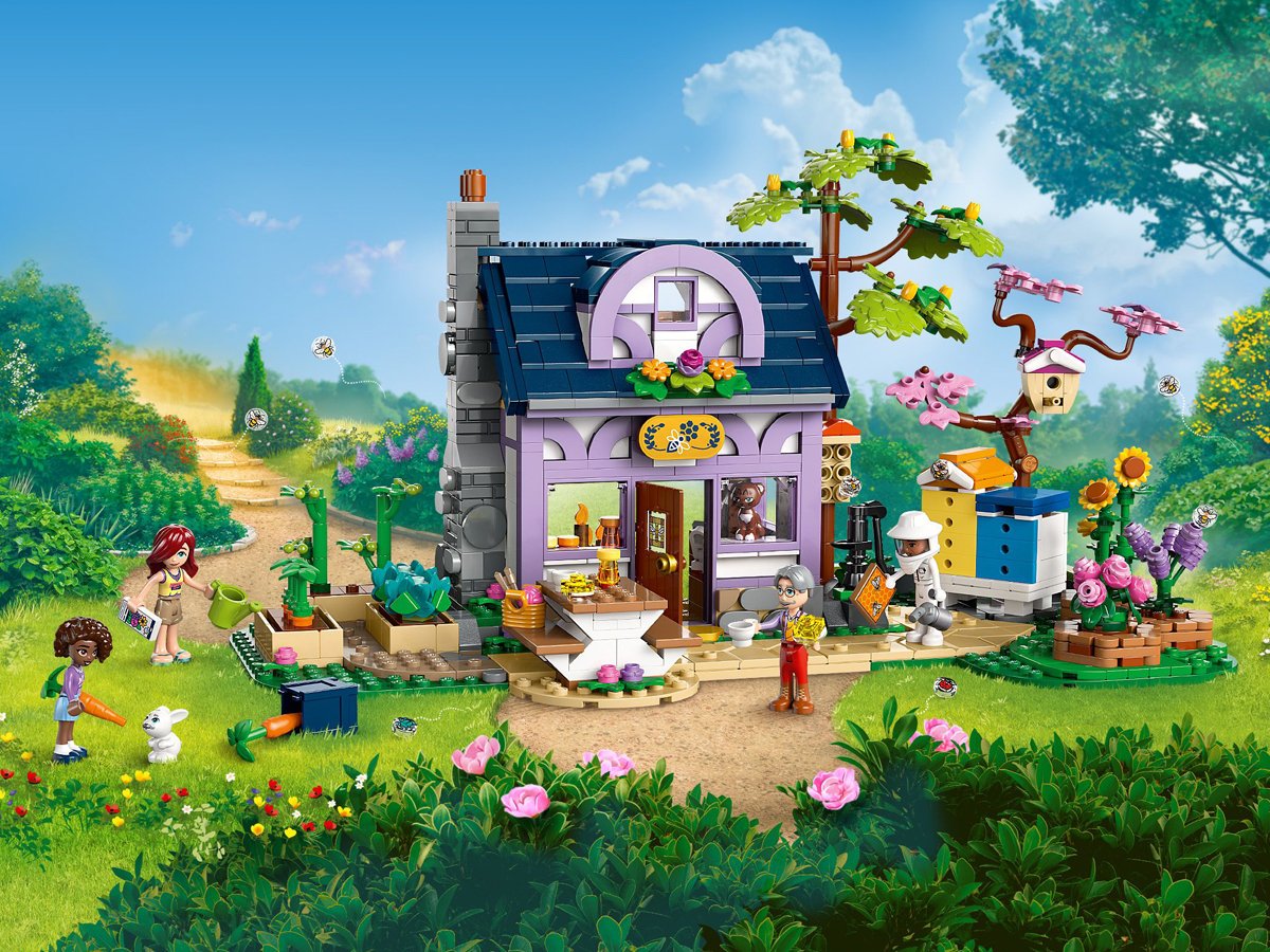 LEGO Friends 42669 Haus und Blumengarten der Imker