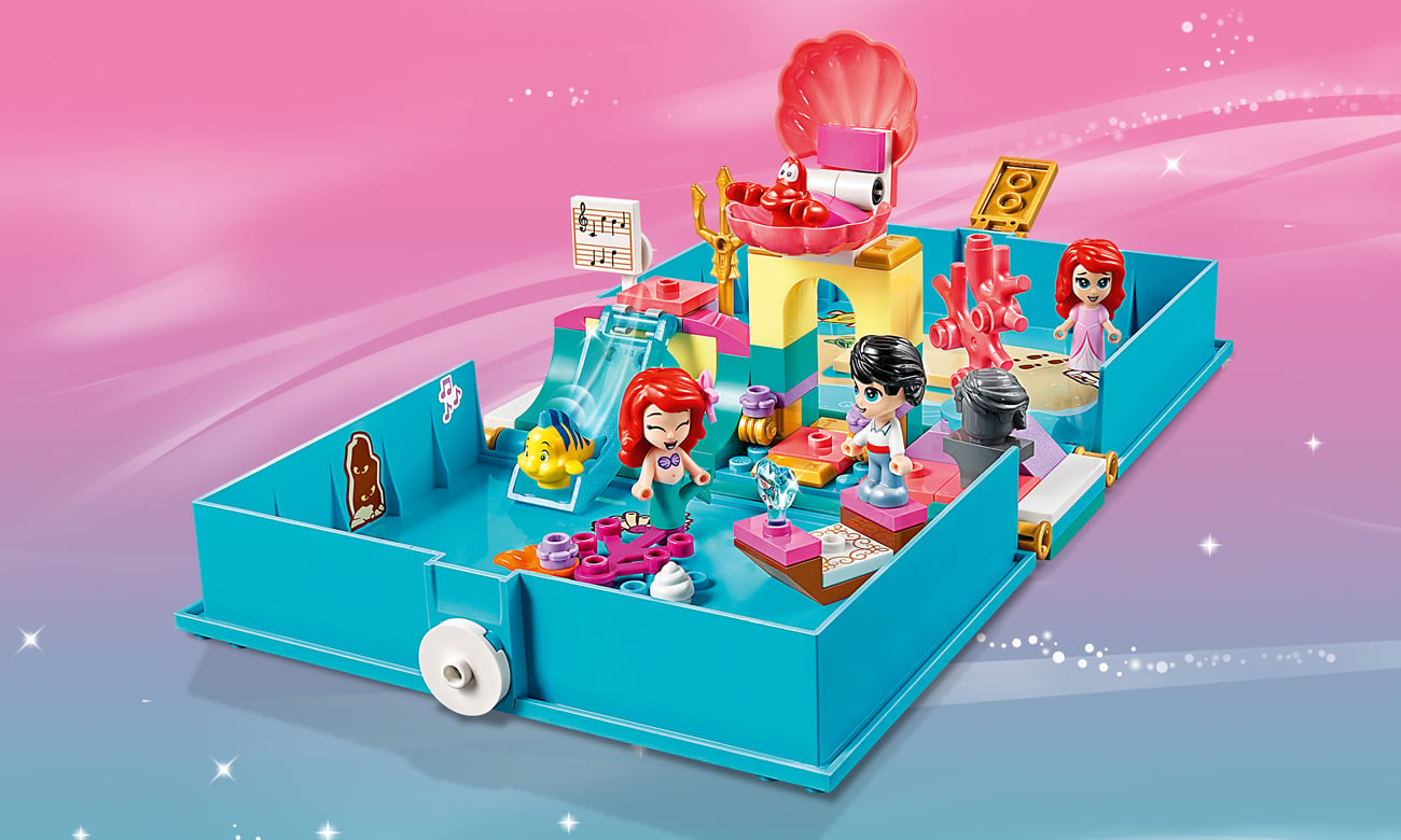 LEGO Disney Książka z przygodami Arielki