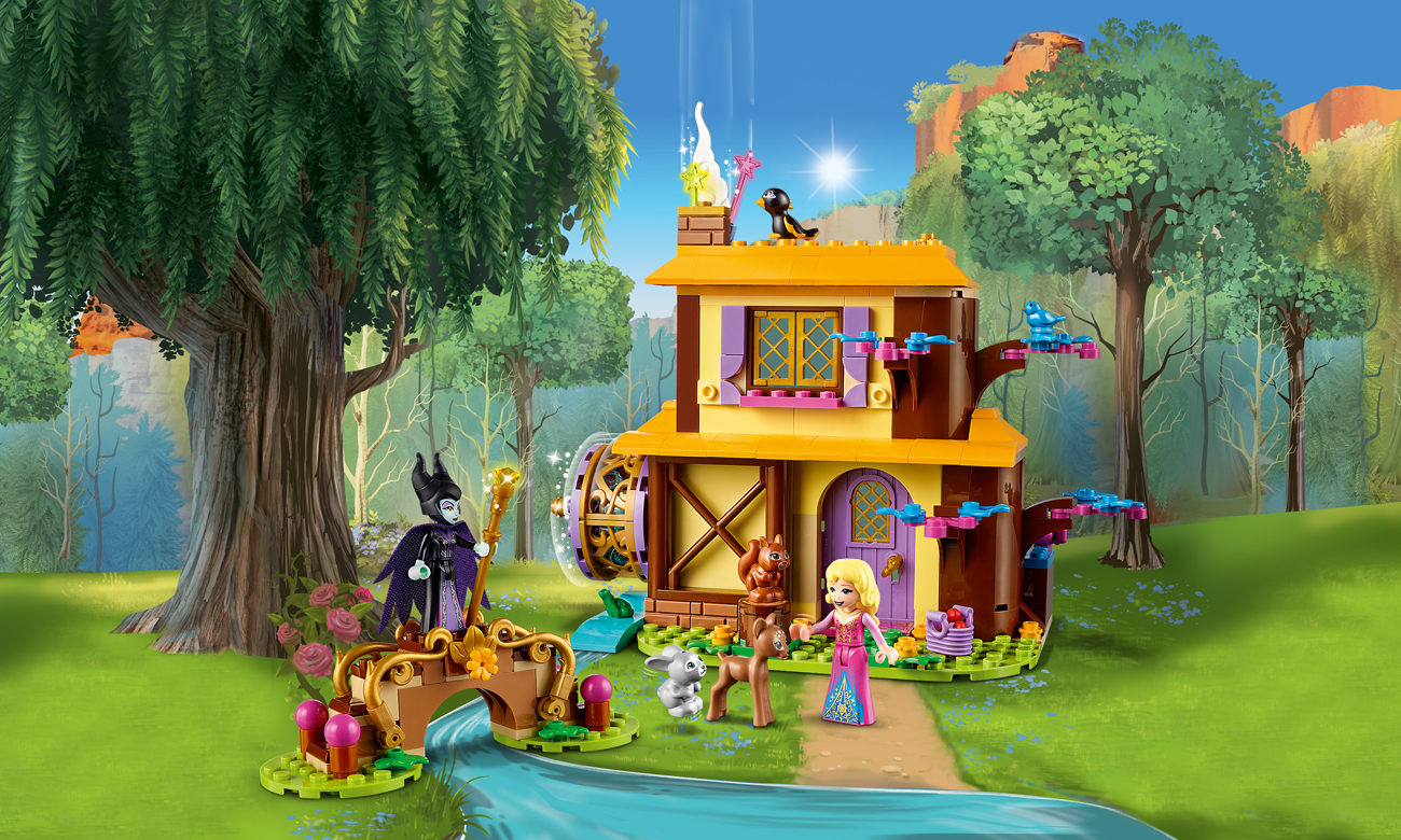 LEGO Disney Princess™ 43188 Leśna chatka Aurory - Klocki LEGO