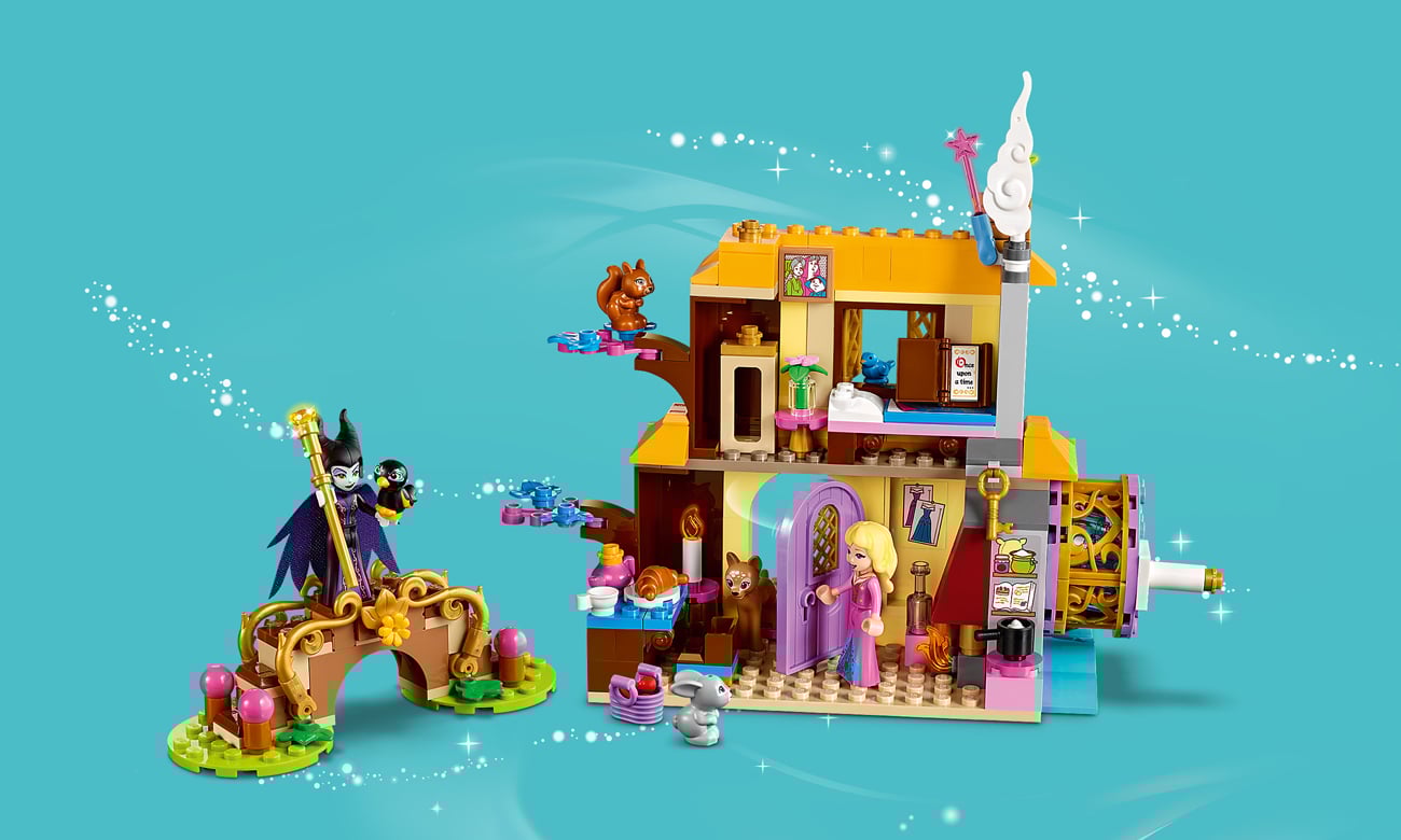 LEGO Disney Princess™ 43188 Leśna chatka Aurory - Klocki LEGO