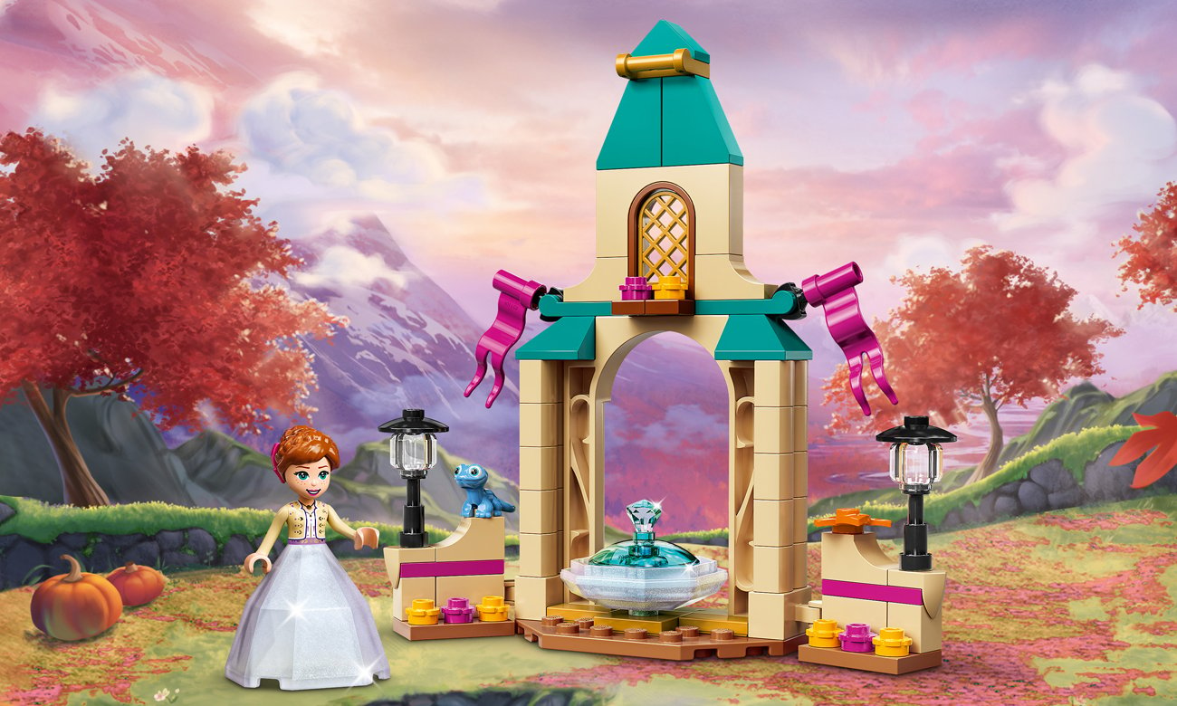 LEGO Disney Princess Dziedziniec zamku Anny