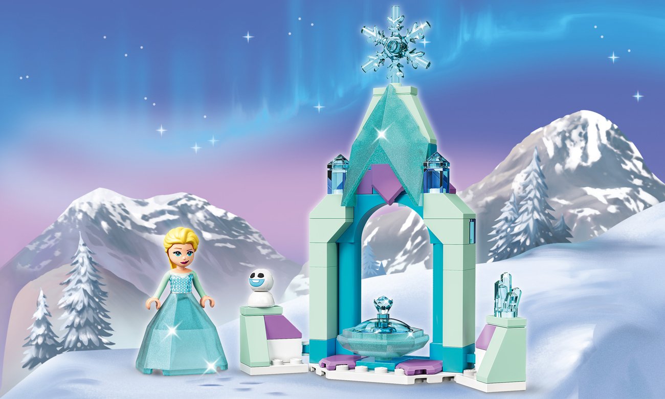 LEGO Disney Princess Dziedziniec zamku Elzy