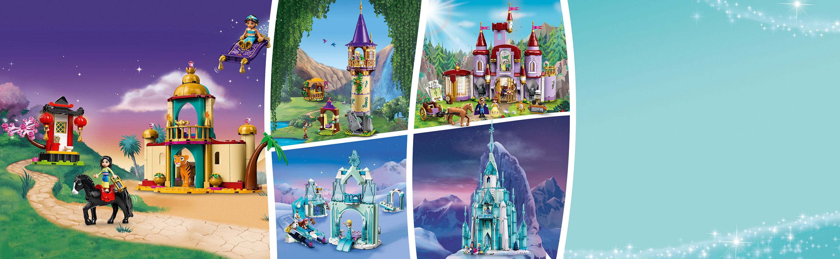 Więcej zabawy z LEGO® ǀ Disney Princess™