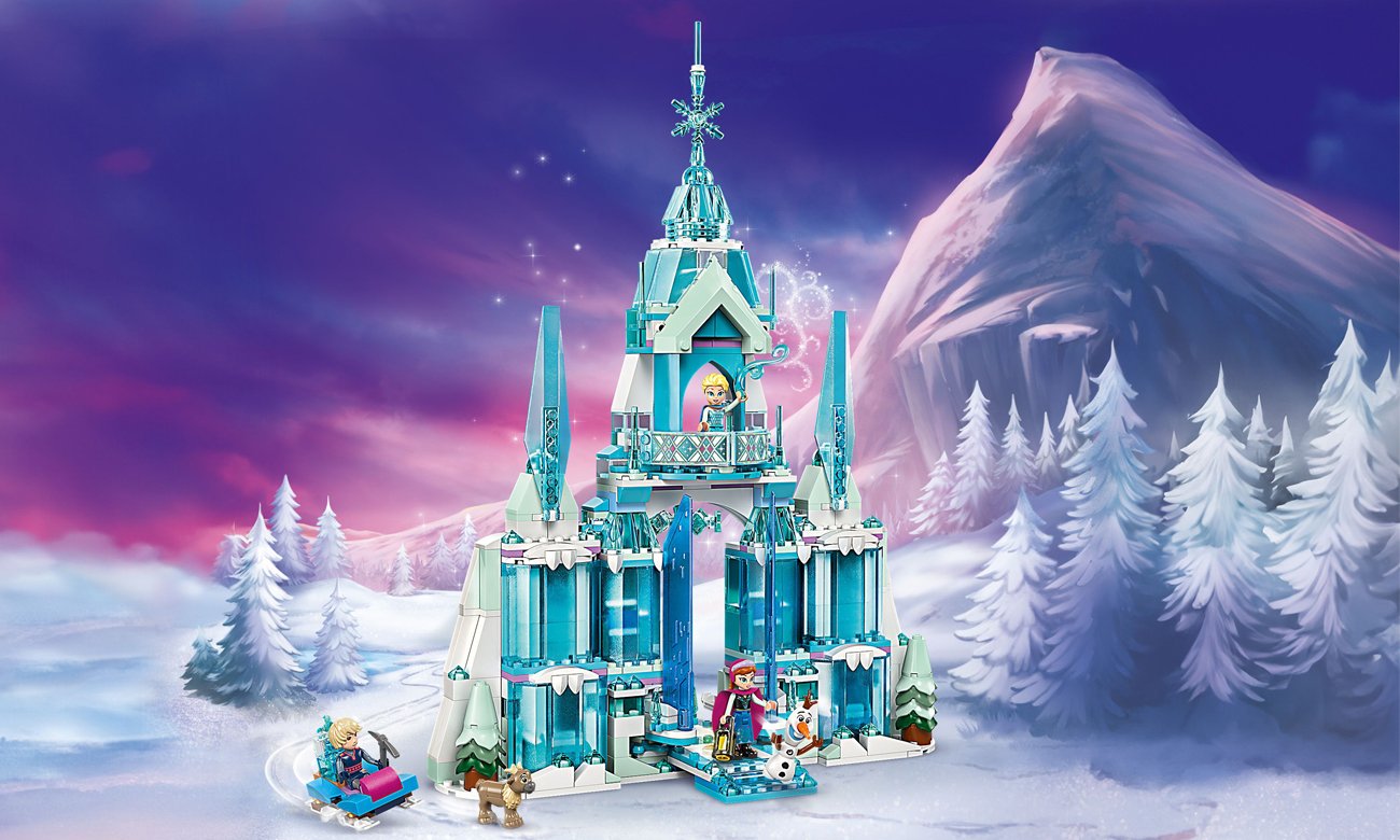 LEGO Disney Princess 43244 Elsas Winterpalast