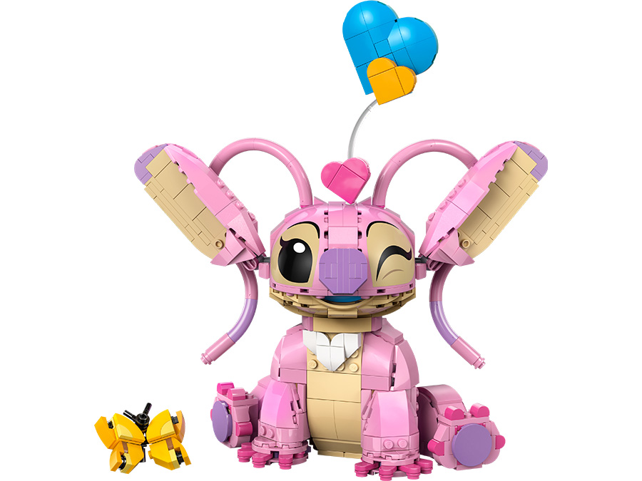 LEGO Disney Andzia Lilo i Stitch 43257 zawartość zestawu
